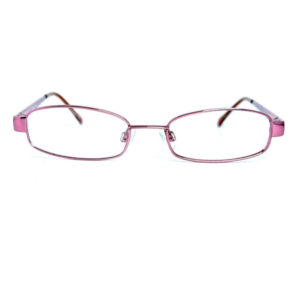 Modern Times Nifty Rose Pink Oval Metal Eyeglass Frames 49-17-140